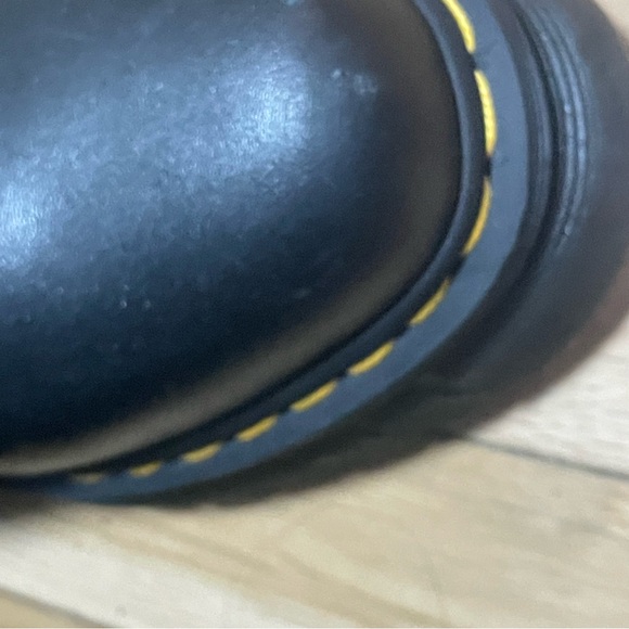 Dr. Martens Black Leather Boots - Picture 4 of 8